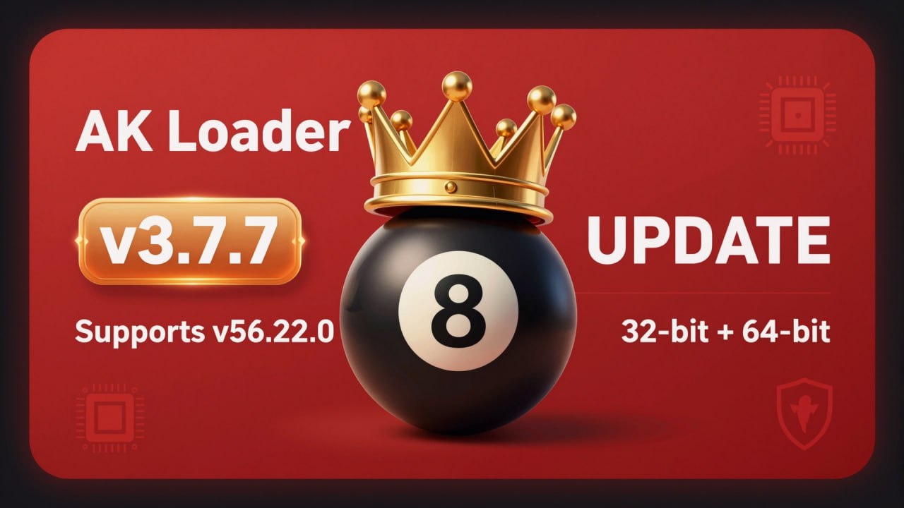 🚀 AKLOADER v3.7.7 — NEW UPDATE 🚀

Supports 32-bit + 