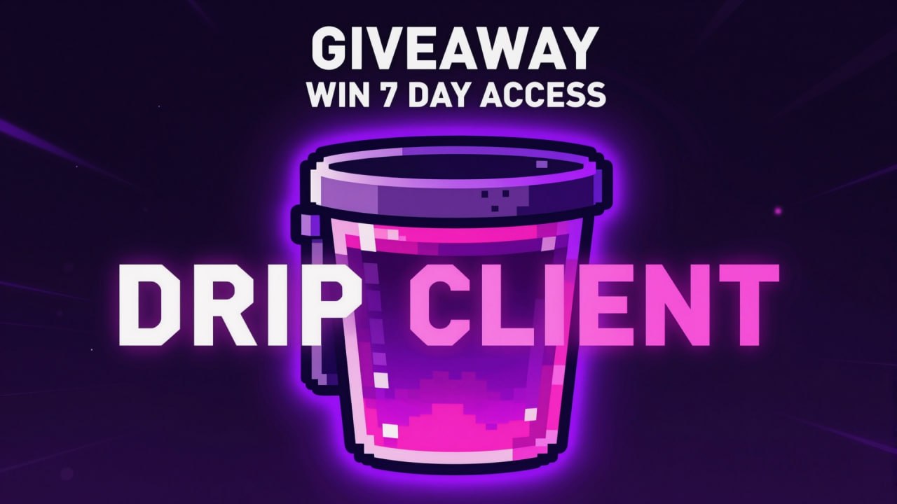 🎉 GIVEAWAY — WIN 7 DAY SUB KEY! 🎉

Win a 7-Day Drip 