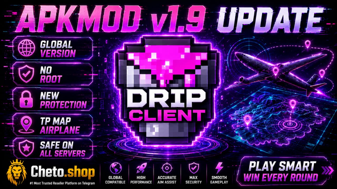 Cheto Shop News: DRIPCLIENT Free Fire APK v1.9 Update