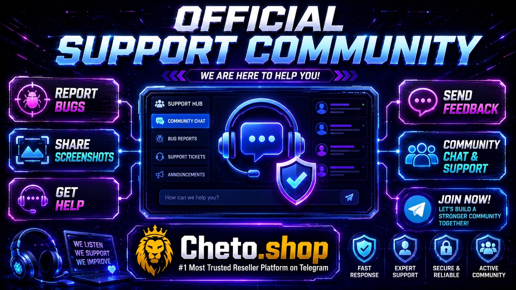 Cheto Shop News Update | #1 Trusted Telegram Reseller