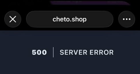 Cheto Shop Update: Account Error Resolved for iOS & Android