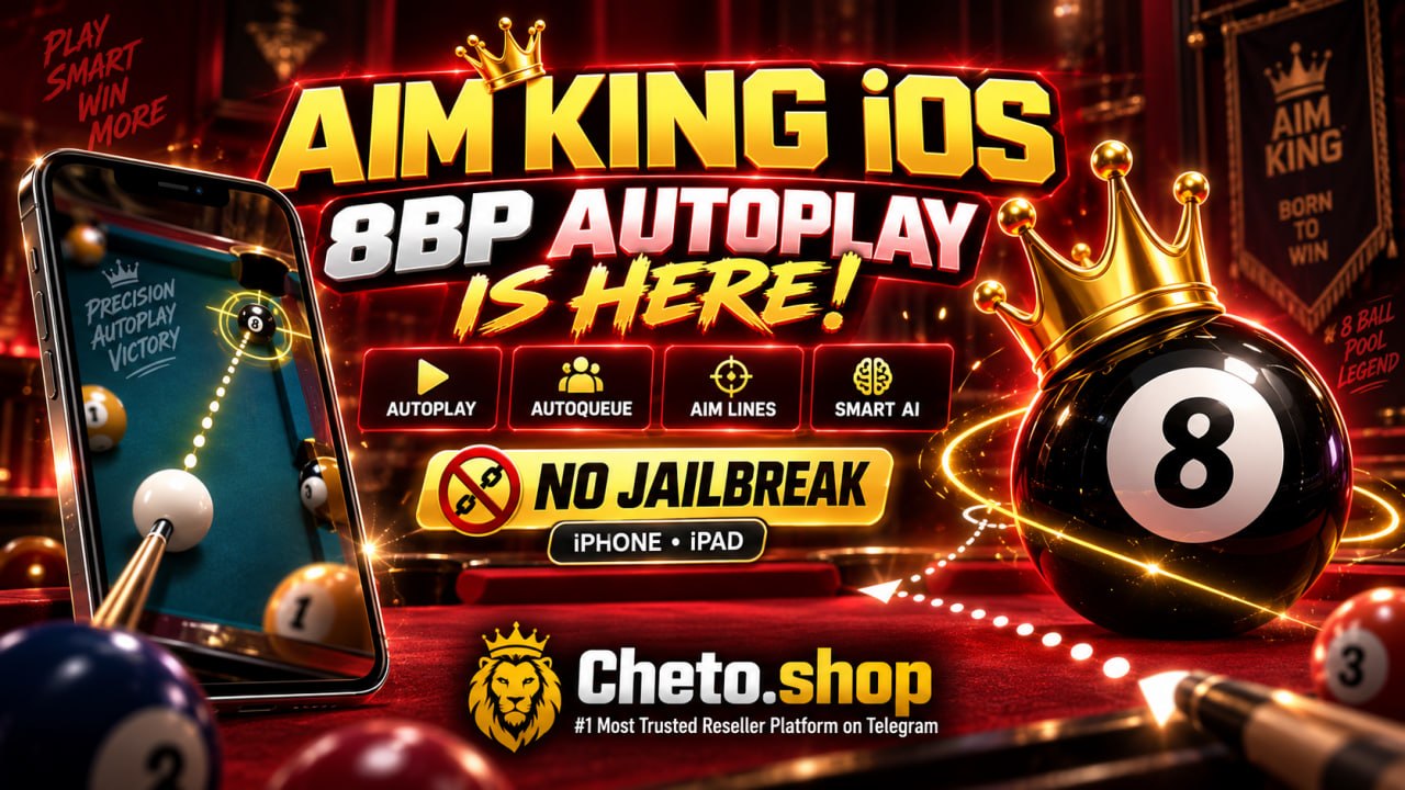 Aim King iOS AutoPlay Update | Cheto Shop