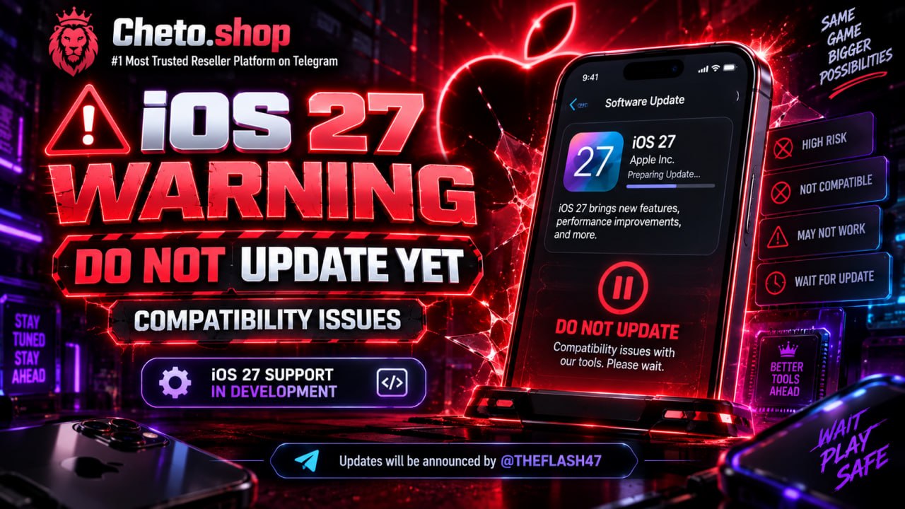 Cheto Shop Telegram: iOS 27 & Android Cheats Update
