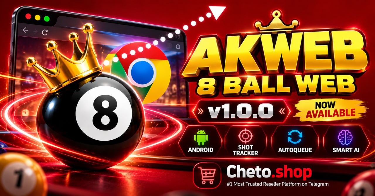 🚀 AKWEB v1.0.0 — NOW AVAILABLE! 🌐🎱

Meet AKWeb, a
