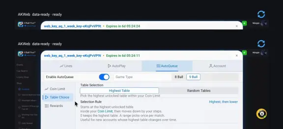 AKWeb Android for 8 Ball Web Screenshot 3