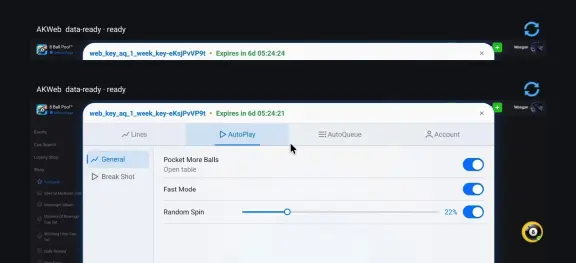AKWeb Android for 8 Ball Web Screenshot 6